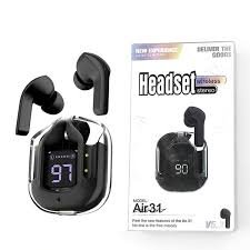 Air 31 True Wireless Stereo Earbuds V5.3 Smart Sound, Sleek Style